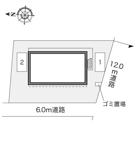 ★手数料０円★小平市小川町　月極駐車場（LP）